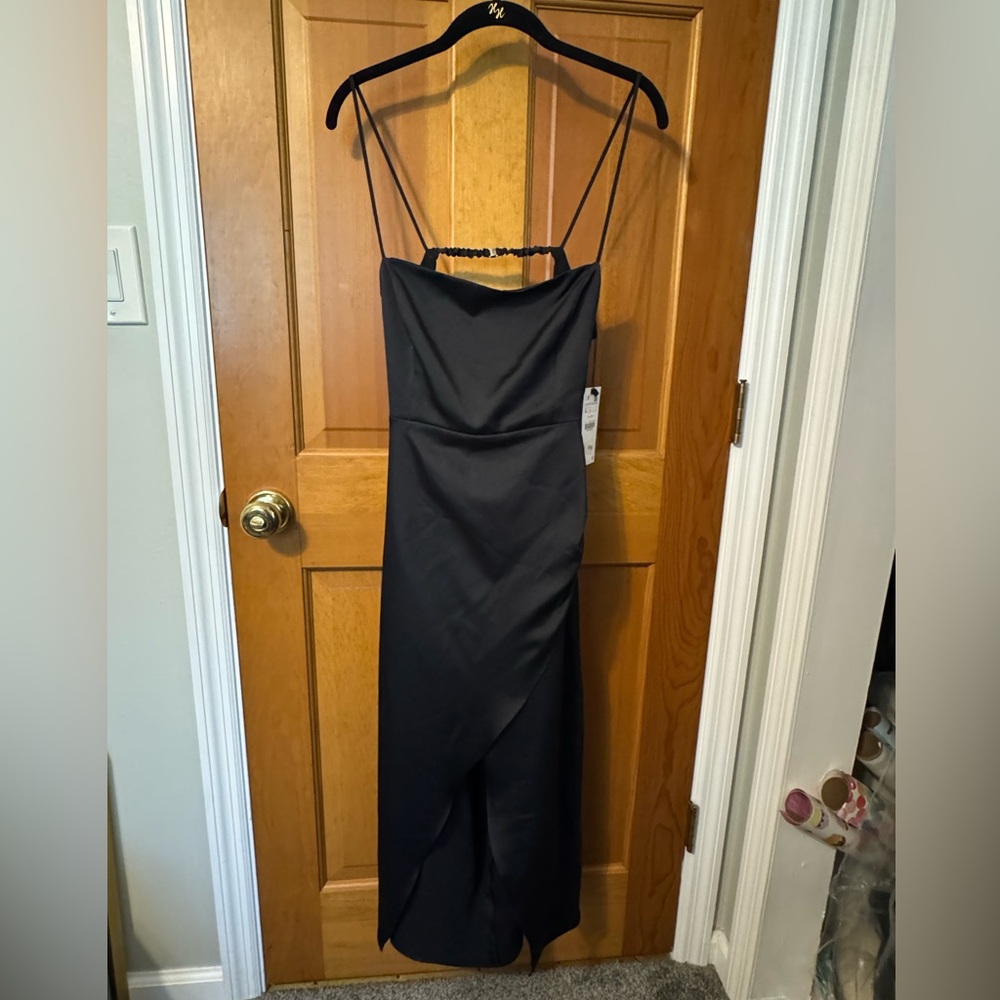 Zara Black backless Dress
